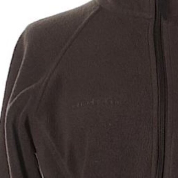 Columbia Brown Fleece Full Zip Jacket - Picture 5 of 11